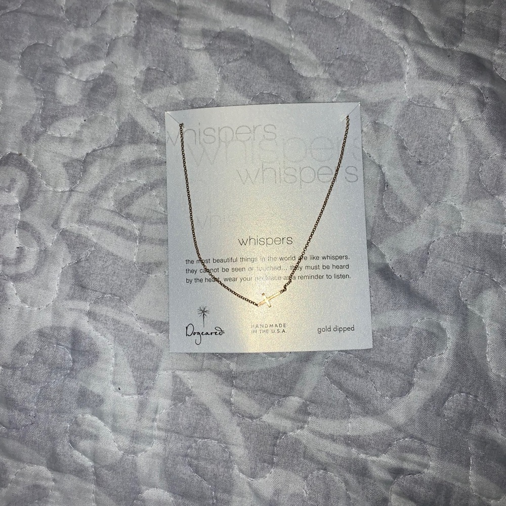 Dogeared Cross / Faith Necklace